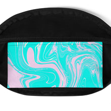Load image into Gallery viewer, Marbled- light pink Fanny Pack
